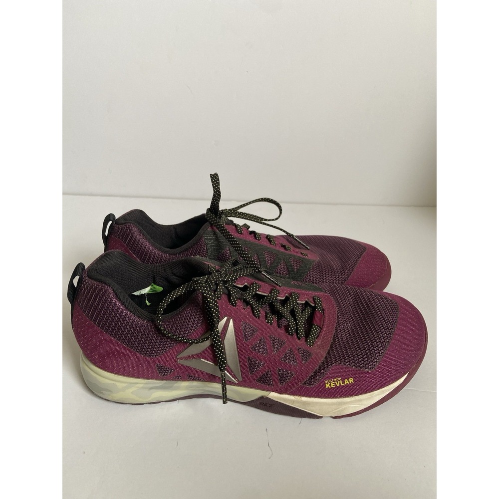 Reebok Nano 6 CrossFit Athletic Shoes Women's 9 AR0488 Purple Kevlar Training